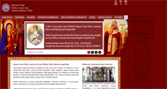 Desktop Screenshot of kayserikilisesi.org